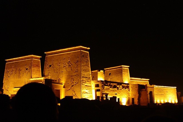 Suoni e Luci al Tempio di File, Aswan Suoni e Luci al Tempio di File, Aswan